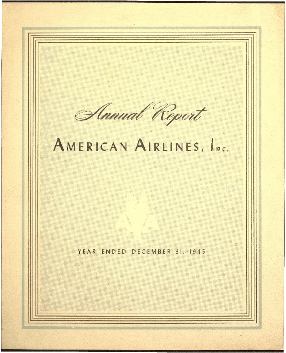 american airlines annual report